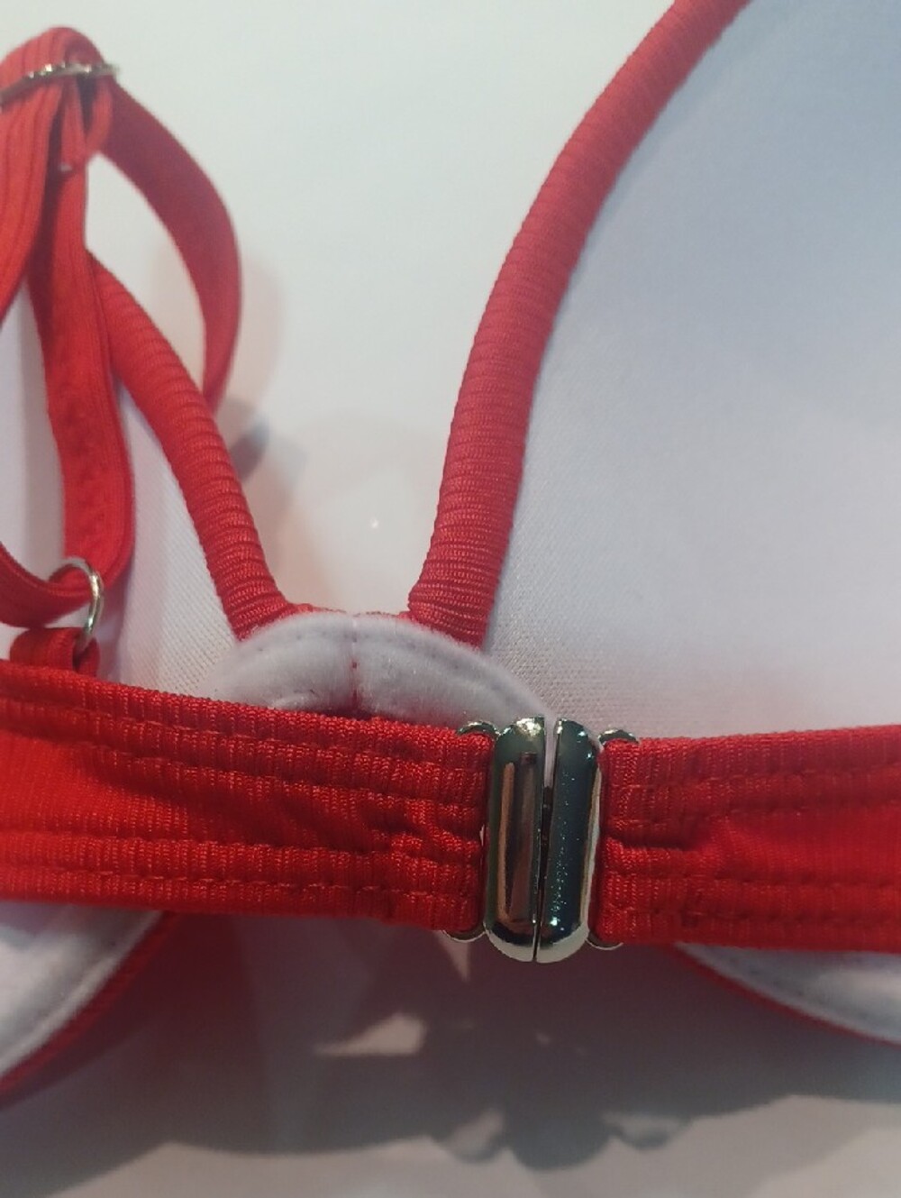 Women’s Red Bikini Top - Picture 3 of 5